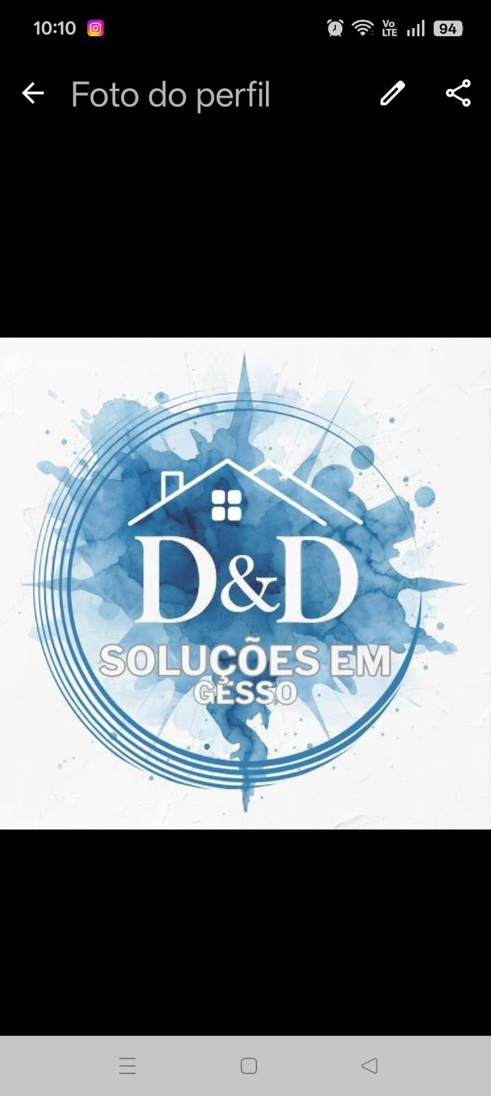 Logo DD Soluções em Gesso